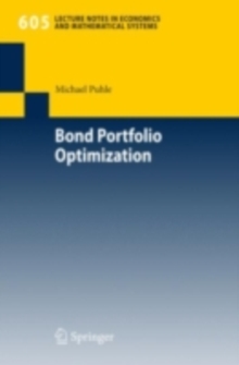 Bond Portfolio Optimization