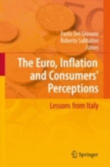 The Euro, Inflation and Consumers' Perceptions : Lessons from Italy