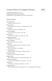 Theory of Cryptography : Fifth Theory of Cryptography Conference, TCC 2008, New York, USA, March 19-21, 2008, Proceedings