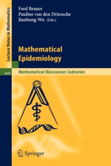 Mathematical Epidemiology, Paperback Book Mathematical Epidemiology, Paperback Book