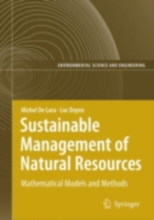 Sustainable Management of Natural Resources : Mathematical Models and Methods