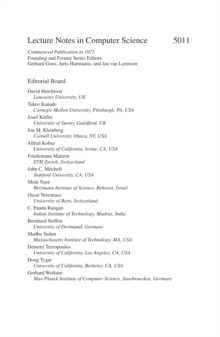 Algorithmic Number Theory : 8th International Symposium, ANTS-VIII Banff, Canada, May 17-22, 2008 Proceedings