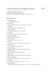 Information Theoretic Security : Third International Conference, ICITS 2008, Calgary, Canada,  August 10-13, 2008, Proceedings