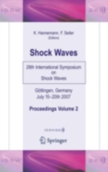 Shock Waves : 26th International Symposium on Shock Waves, Volume 2