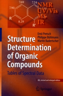 Structure Determination of Organic Compounds : Tables of Spectral Data