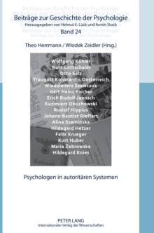 Psychologen in autoritaeren Systemen, Hardback Book Psychologen in autoritaeren Systemen, Hardback Book