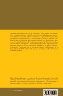Les francais regionaux dans l'espace francophone, Hardback Book Les francais regionaux dans l'espace francophone, Hardback Book
