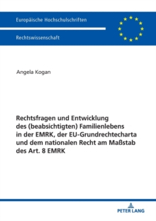 Rechtsfragen Und Entwicklung Des (Beabsichtigten) Familienlebens in Der Emrk, Der Eu-Grundrechtecharta Und Dem Nationalen Recht Am Massstab Des Art. 8 Emrk, Paperback / softback Book Rechtsfragen Und Entwicklung Des (Beabsichtigten) Familienlebens in Der Emrk, Der Eu-Grundrechtecharta Und Dem Nationalen Recht Am Massstab Des Art. 8 Emrk, Paperback / softback Book