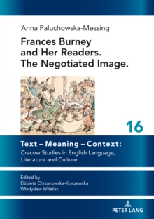 Frances Burney and her readers. The negotiated image.