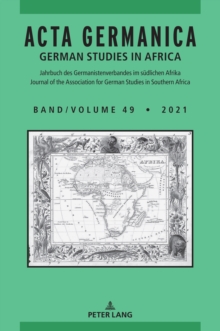 Acta Germanica : German Studies in Africa