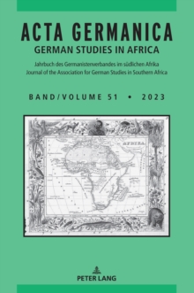 Acta Germanica : German Studies in Africa