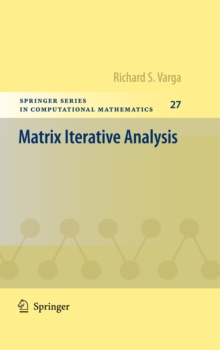 Matrix Iterative Analysis