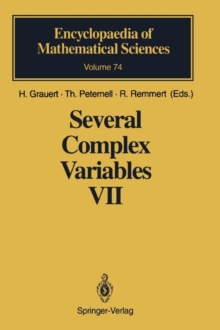 Several Complex Variables VII : Sheaf-Theoretical Methods in Complex Analysis