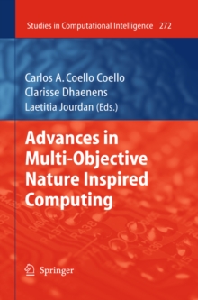 Advances in Multi-Objective Nature Inspired Computing