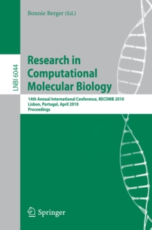 Research in Computational Molecular Biology : 14th Annual International Conference, RECOMB 2010, Lisbon, Portugal, April 25-28, 2010, Proceedings