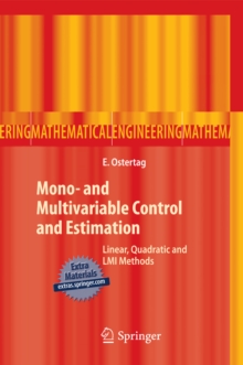 Mono- and Multivariable Control and Estimation : Linear, Quadratic and LMI Methods