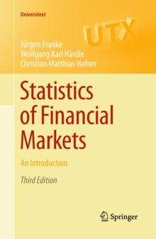 Statistics of Financial Markets : An Introduction