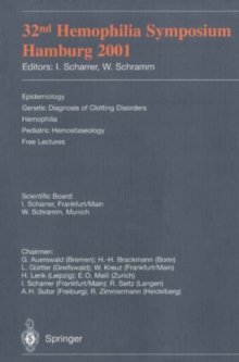 32nd Hemophilia Symposium Hamburg 2001