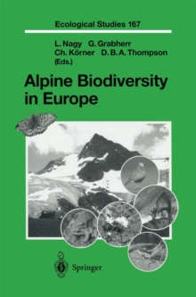 Alpine Biodiversity in Europe