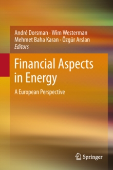 Financial Aspects in Energy : A European Perspective