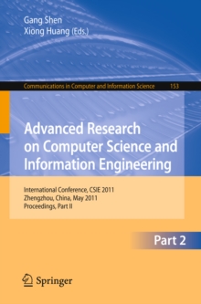 Advanced Research on Computer Science and Information Engineering : International Conference, CSIE 2011, Zhengzhou, China, May 21-22, 2011. Proceedings, Part II