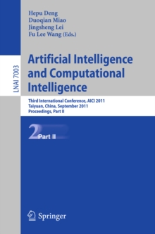 Artificial Intelligence and Computational Intelligence : Second International Conference, AICI 2011, Taiyuan, China, September 24-25, 2011, Proceedings, Part II