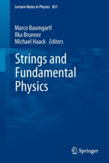 Strings and Fundamental Physics, Paperback Book Strings and Fundamental Physics, Paperback Book