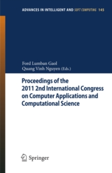 Proceedings of the 2011 2nd International Congress on Computer Applications and Computational Science : Volume 2