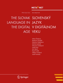 The Slovak Language in the Digital Age