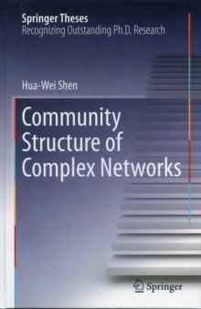 Community Structure of Complex Networks, Hardback Book Community Structure of Complex Networks, Hardback Book