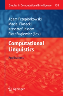 Computational Linguistics : Applications