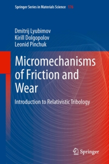 Micromechanisms of Friction and Wear : Introduction to Relativistic Tribology