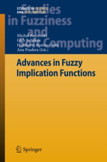 Advances in Fuzzy Implication Functions