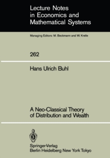 A Neo-Classical Theory of Distribution and Wealth