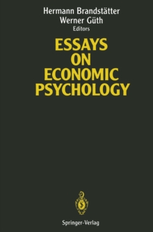 Essays on Economic Psychology