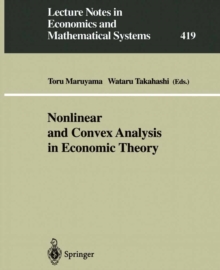 Nonlinear and Convex Analysis in Economic Theory