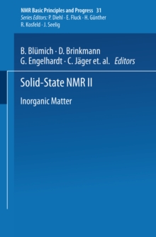 Solid-State NMR II : Inorganic Matter