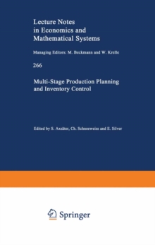 Multi-Stage Production Planning and Inventory Control