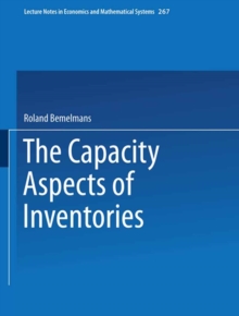 The Capacity Aspect of Inventories