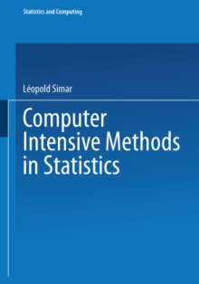 Computer Intensive Methods in Statistics