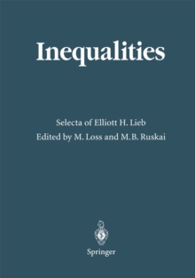 Inequalities : Selecta of Elliott H. Lieb