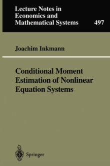 Conditional Moment Estimation of Nonlinear Equation Systems : With an Application to an Oligopoly Model of Cooperative R&D