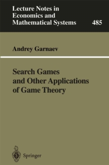 Search Games and Other Applications of Game Theory