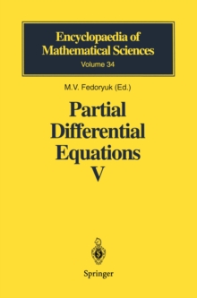 Partial Differential Equations V : Asymptotic Methods for Partial Differential Equations