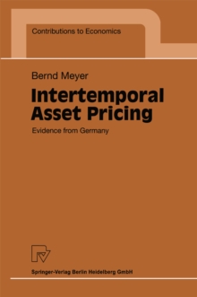 Intertemporal Asset Pricing : Evidence from Germany