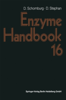 Enzyme Handbook 16 : First Supplement Part 2 Class 3: Hydrolases