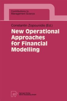 New Operational Approaches for Financial Modelling