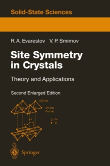 Site Symmetry in Crystals : Theory and Applications