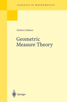 Geometric Measure Theory