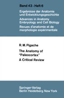 The Anatomy of "Paleocortex" : A Critical Review